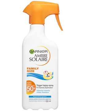 Spray Αντηλιακής Προστασίας Family Format με SPF50